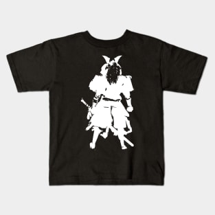 Ghost of Tsushima, Journey of the Samurai (white) Kids T-Shirt